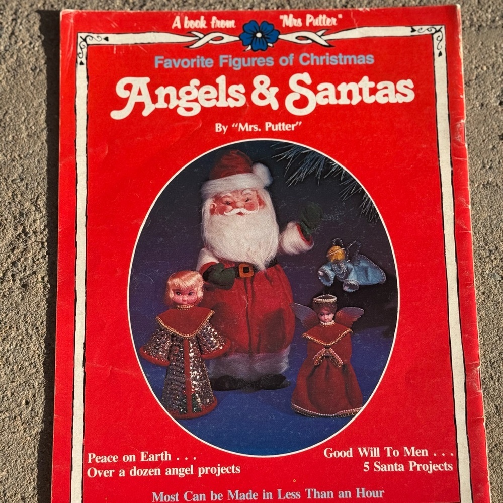 Angels & Santas Christmas Craft Book